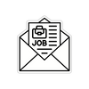 Job application email